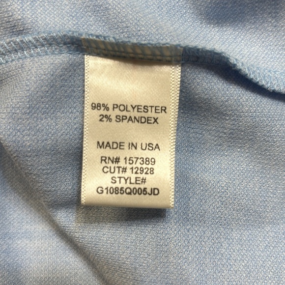 Altar’d State Pleated Mini Skirt Blue and White Plaid Size Medium NWT - Picture 6 of 9